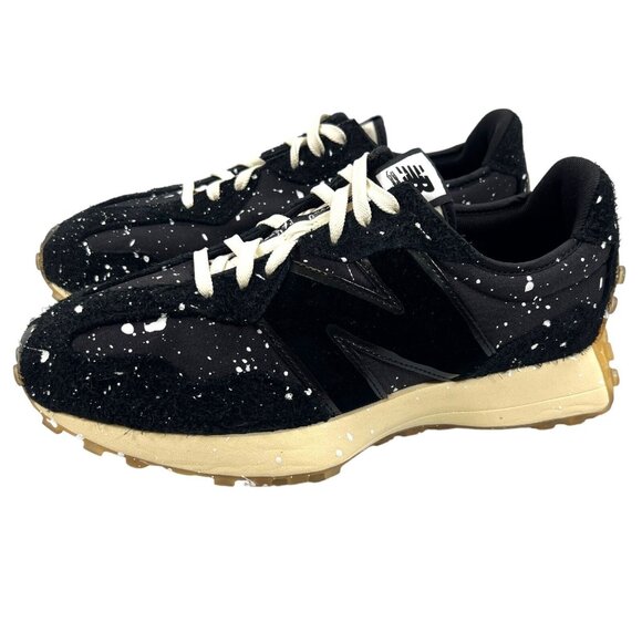 New Balance 327 X Joshua Vides Black White Splatter MS327JSV DS Men size 12 NEW - Picture 15 of 16